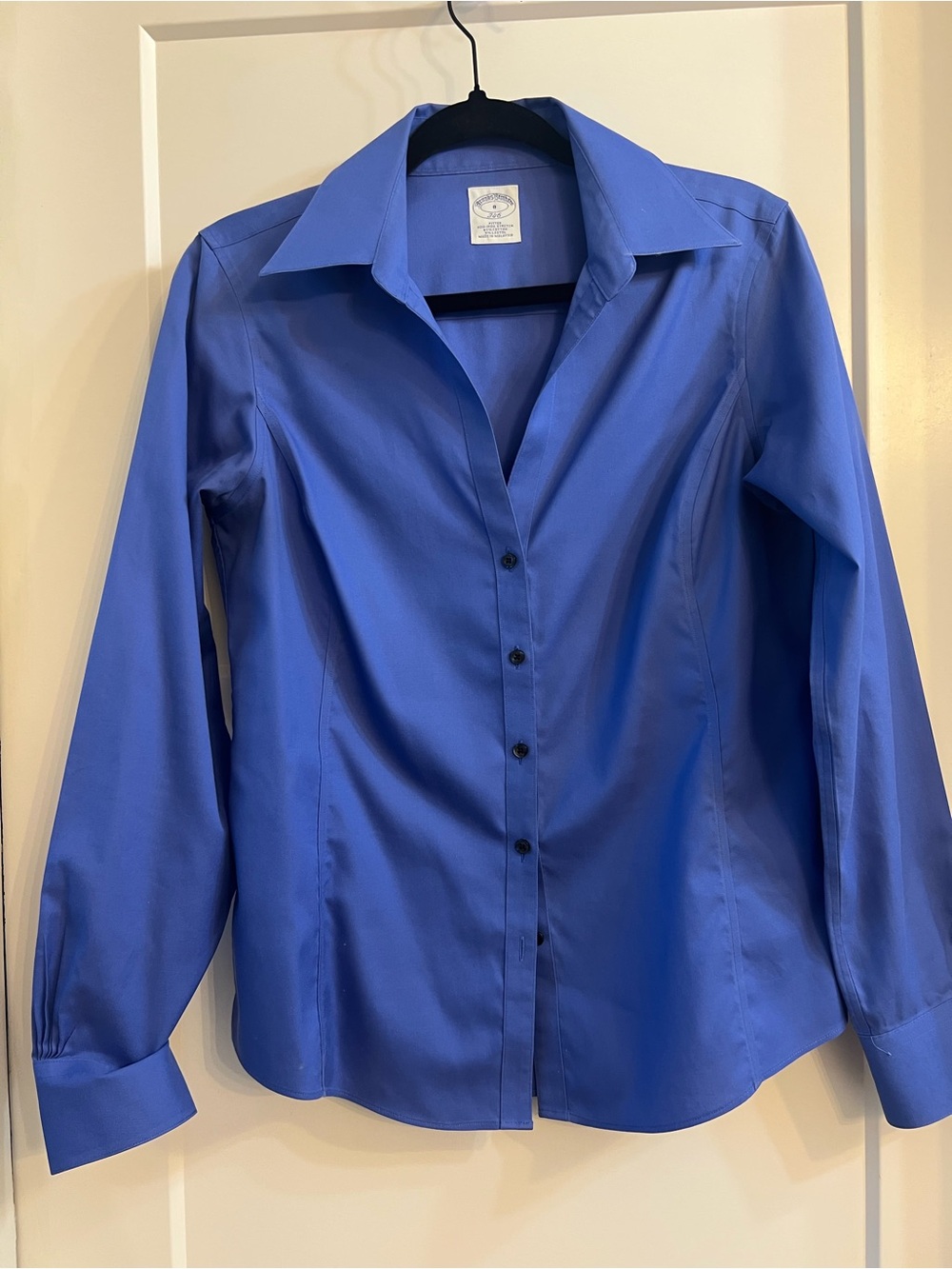Brooks Brothers Cobalt Blue Fitted Shirt